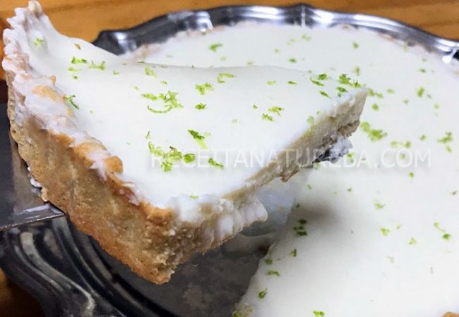 receita de torta de limão com bolacha fit