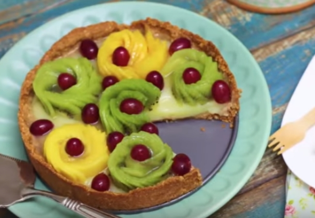 torta especial de frutas