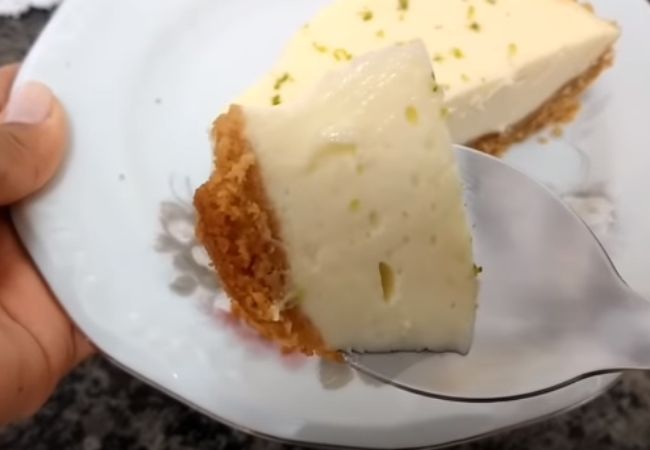 torta de limão com bolacha fácil 