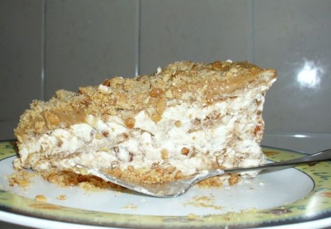 torta paulista de amendoim