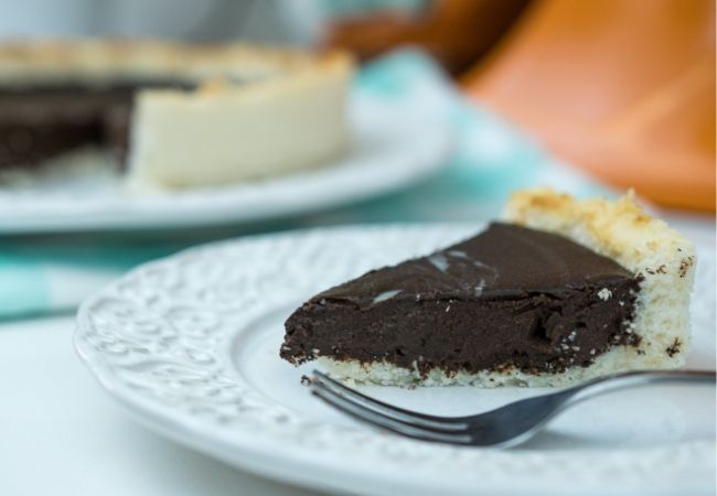 torta de chocolate com coco sem açúcar fit
