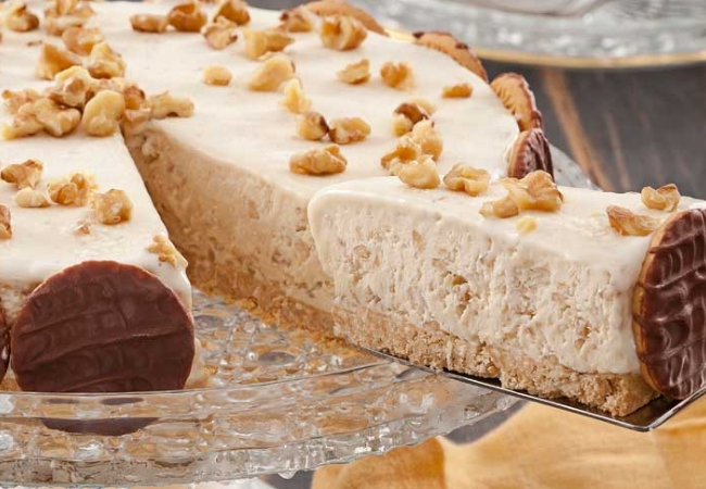 tortas doces de nozes