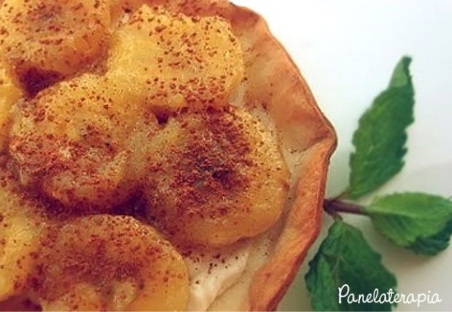 receitas com massa de pastel tortinha light de banana