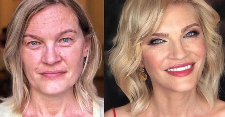 transformações no visual de mulheres