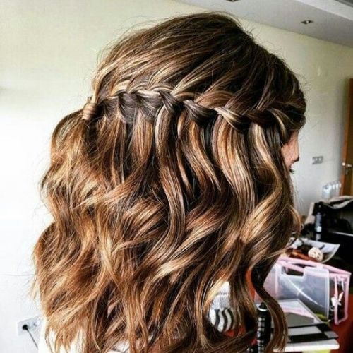 trança cascata com balayage