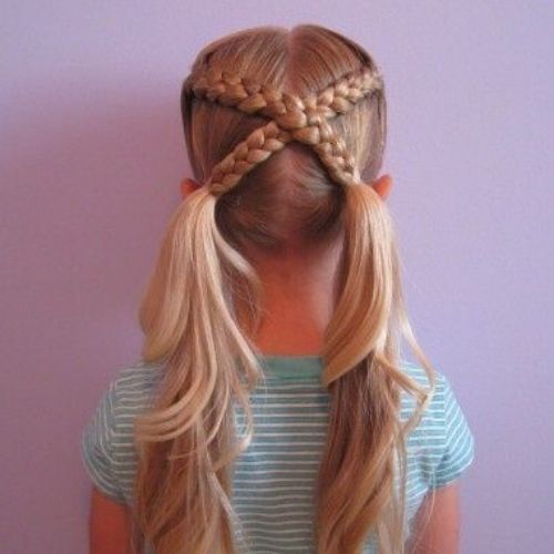 modelo de trança em x