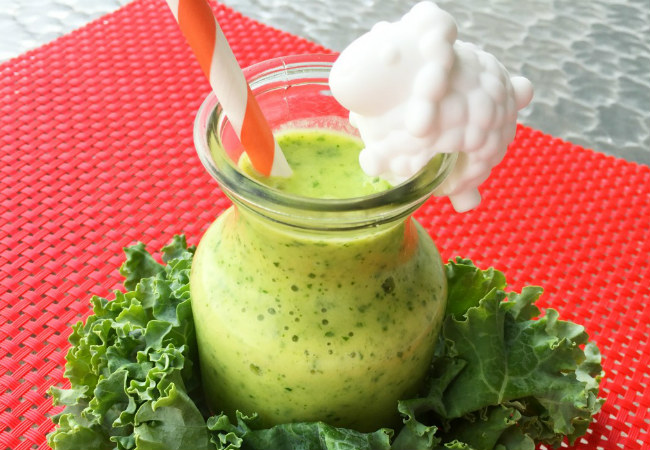 tratou a pele com a alimentação smoothies