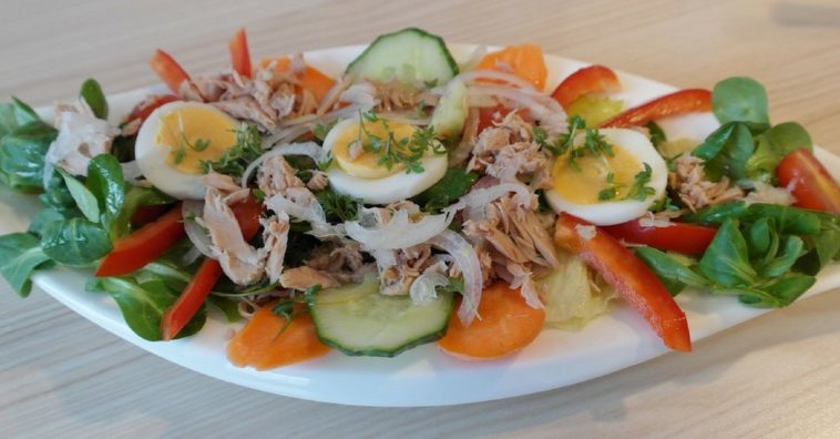 salada de atum