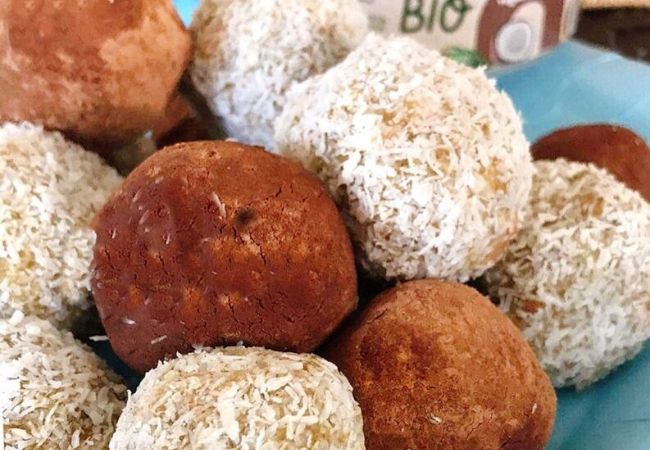 trufas fit de batata-doce