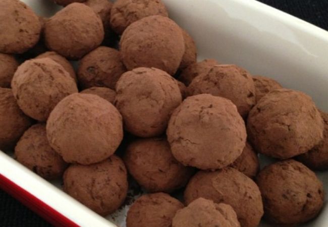 trufas fit de frutos secos