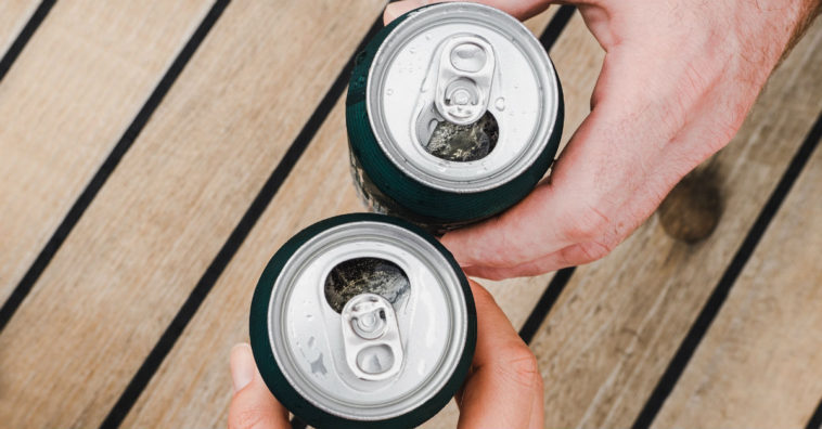 uma lata de cerveja equivale a um pão francês