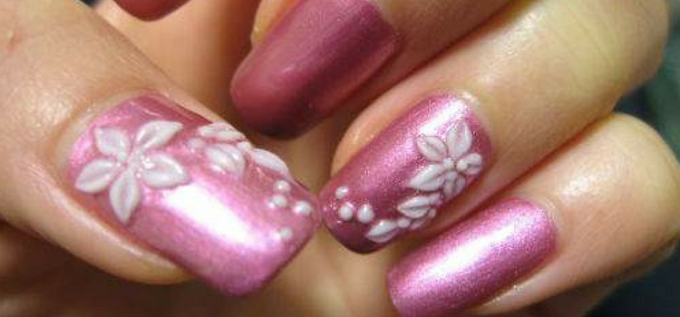 modelo de unhas 3d desenho simples