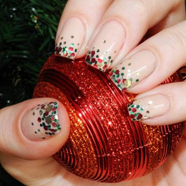 23 Modelos de unhas decoradas para o Natal + tutorial para fazer em casa