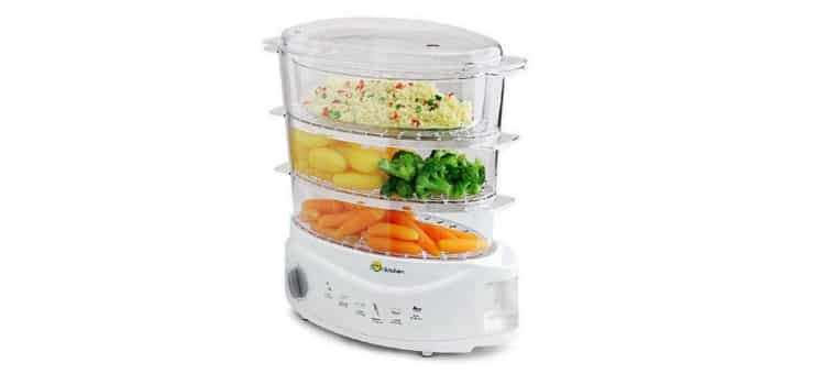 Objeto de cozinha: vaporizador de legumes