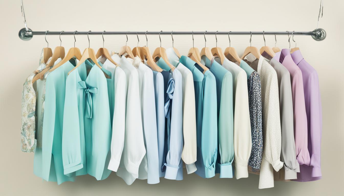 variedade de peças com laço