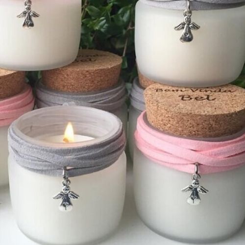 lembrancinha vela aromática