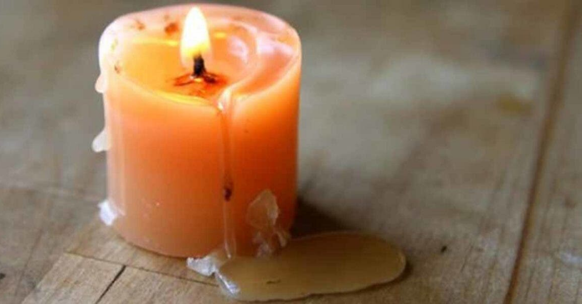 Como tirar cera de vela derretida