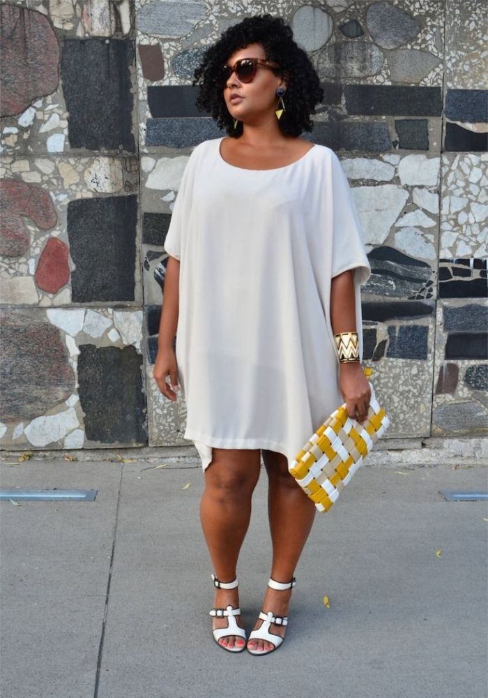 vestido soltinho plus size