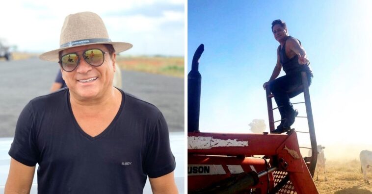 vida simples de Leonardo no meio do pantanal e na fazenda