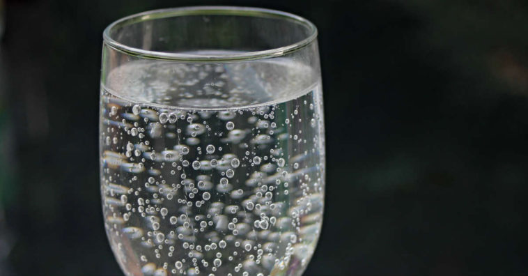 água com gás emagrece